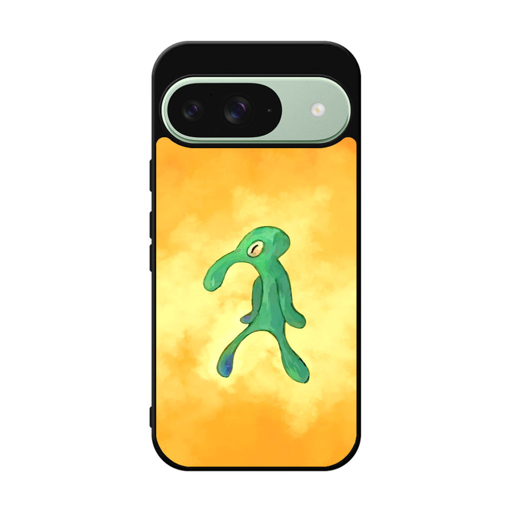 Bold and Brash Squidward Painting Google Pixel 9 Case