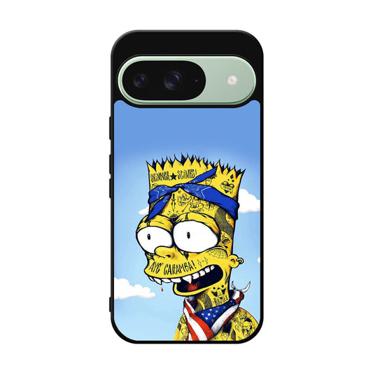 Bootleg Bart Google Pixel 9 Case