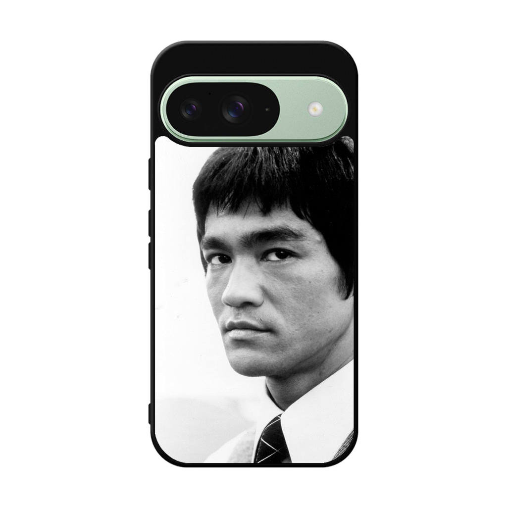 Bruce Lee B&W Google Pixel 9 Case