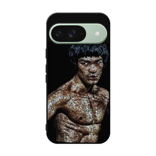 Bruce Lee Typograph Google Pixel 9 Case