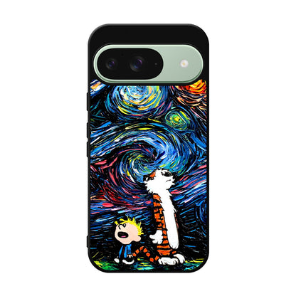 Calvin Art At Starry Night Google Pixel 9 Case