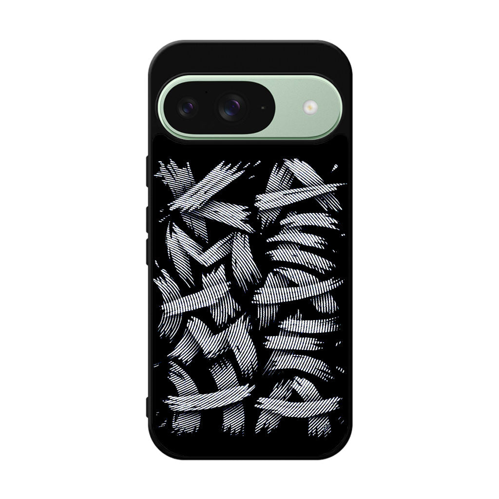 Dragon Ball Kamehameha Font Art Google Pixel 9 Case