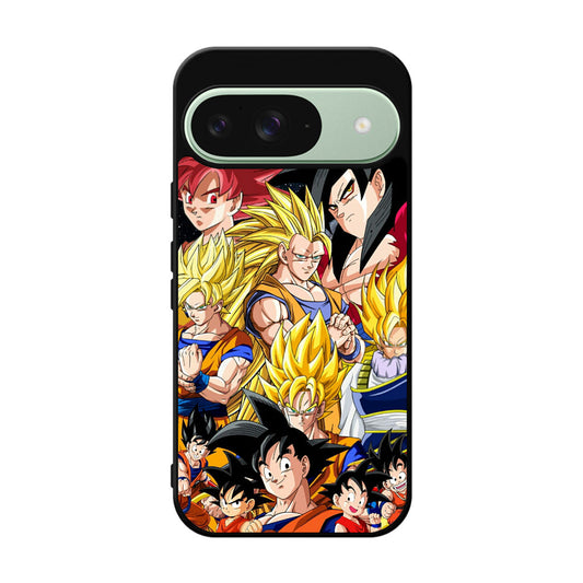 Dragon Ball Z Son Goku Transformation Google Pixel 9 Case