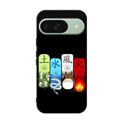 Ghibli Elemental Charms Google Pixel 9 Case