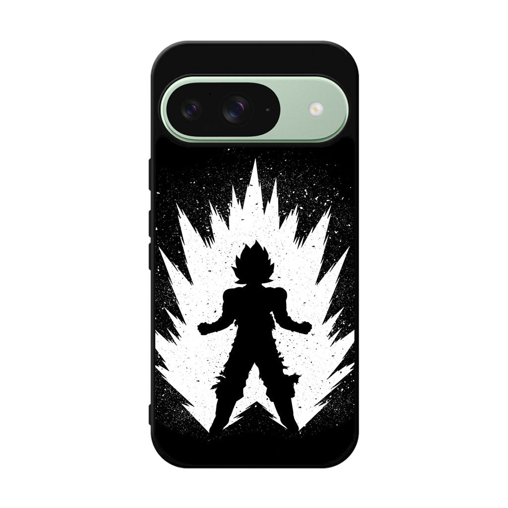 Goku Super Saiyan Black White Google Pixel 9 Case