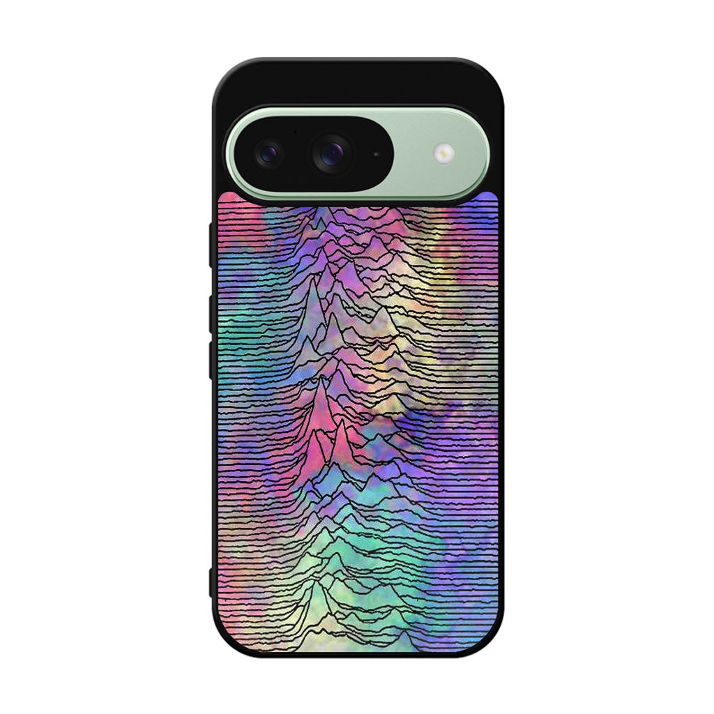 Joy Division Unknown Pleasures Colorful Google Pixel 9 Case