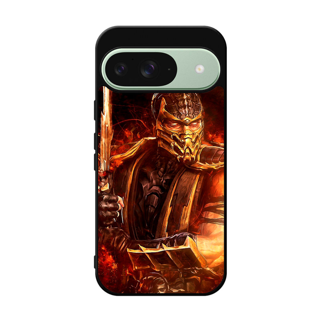 Mortal Kombat Scorpion Google Pixel 9 Case