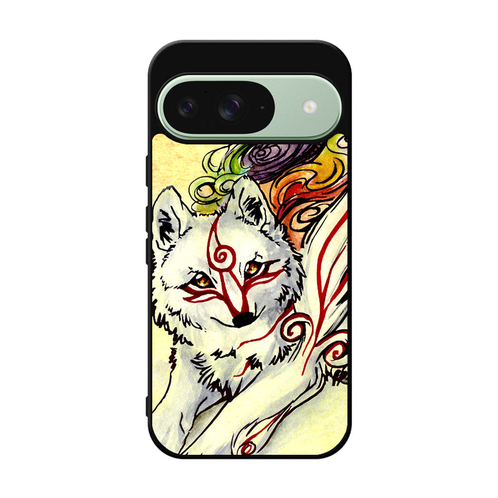 Okami Amaterasu Google Pixel 9 Case