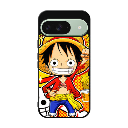 One Piece Cute Luffy Google Pixel 9 Case