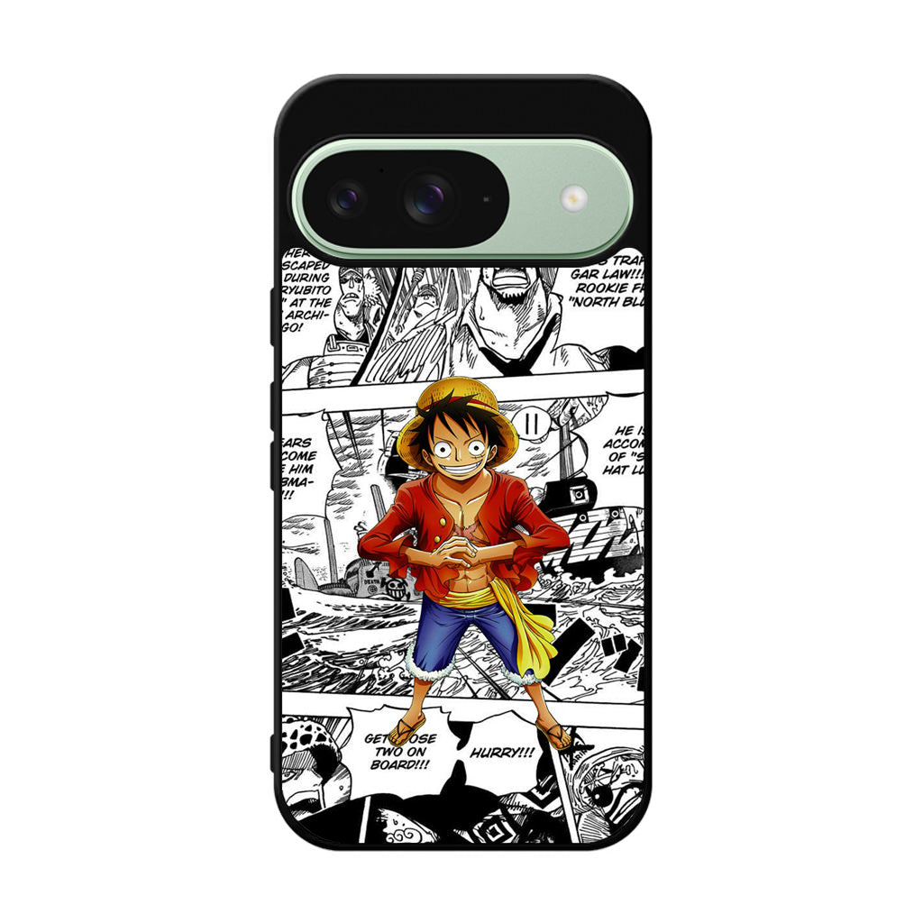 One Piece Luffy Comics Google Pixel 9 Case