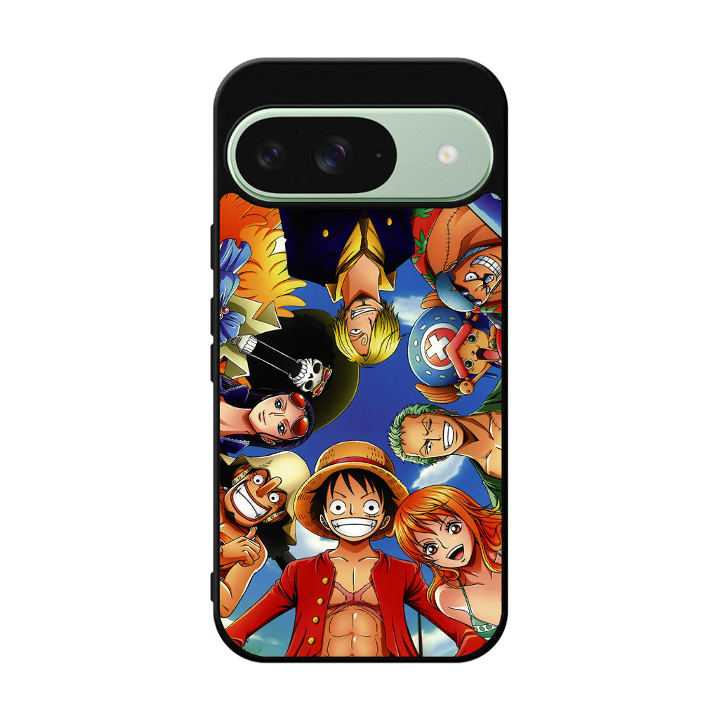 One Piece Luffy Crew Google Pixel 9 Case