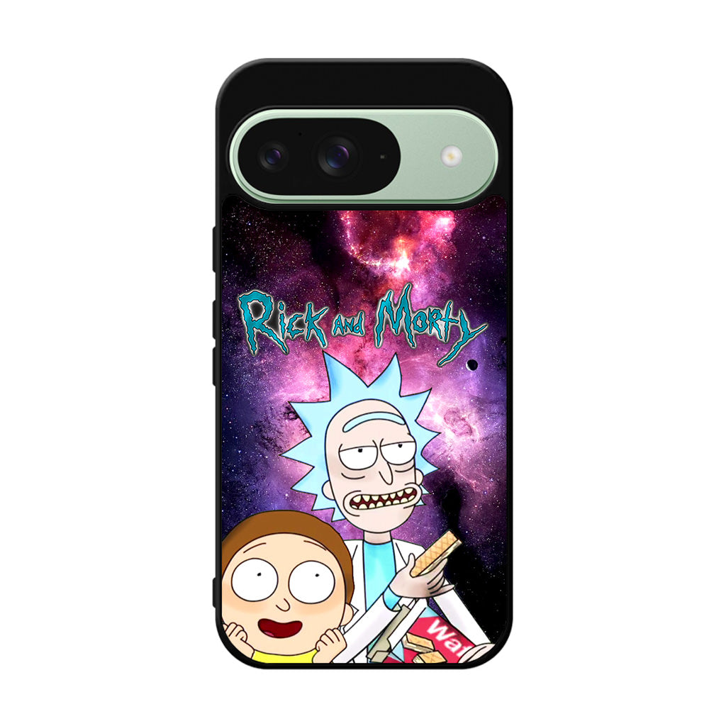 Rick And Morty Nebula Space Google Pixel 9 Case