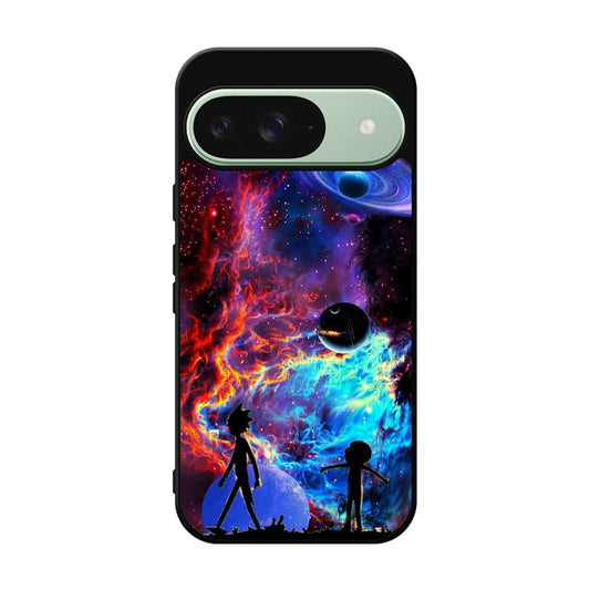 Rick And Morty Flat Galaxy Google Pixel 9 Case