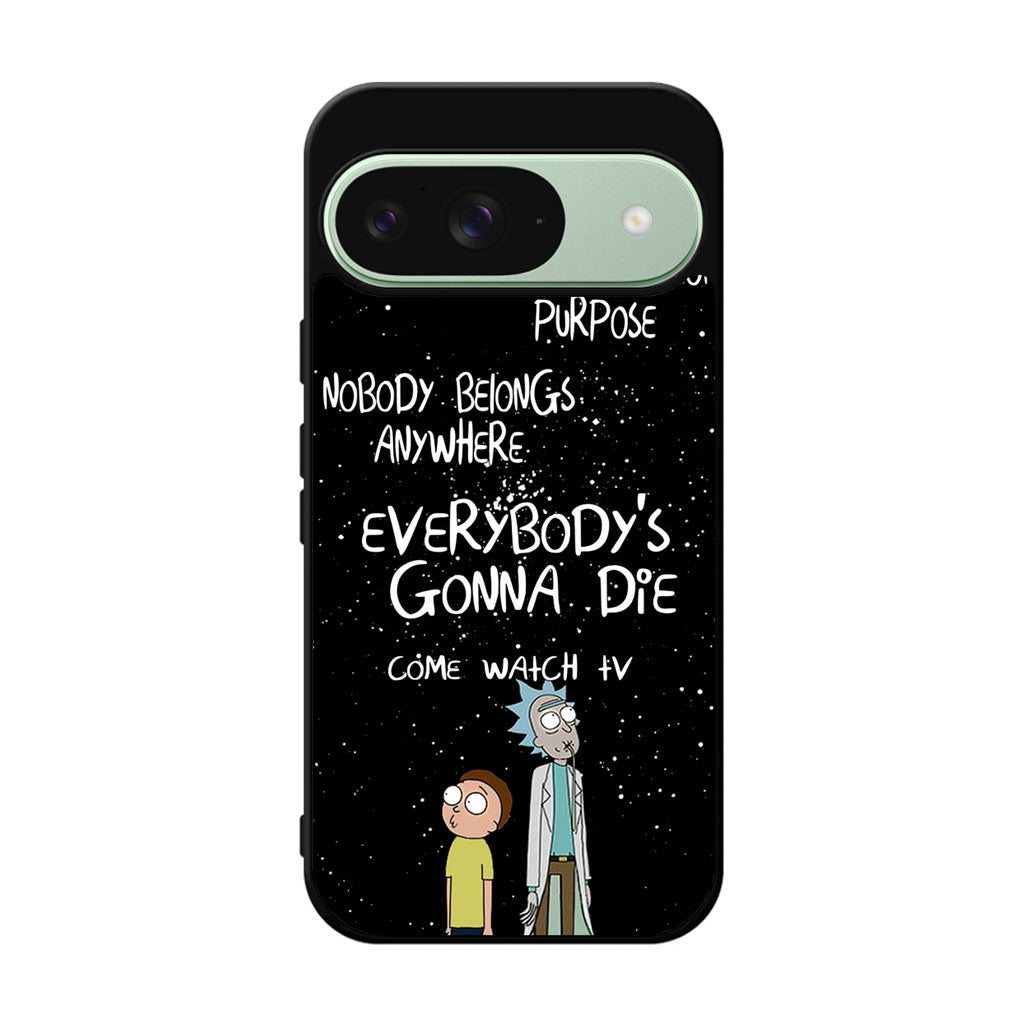 Rick And Morty Quotes Google Pixel 9 Case