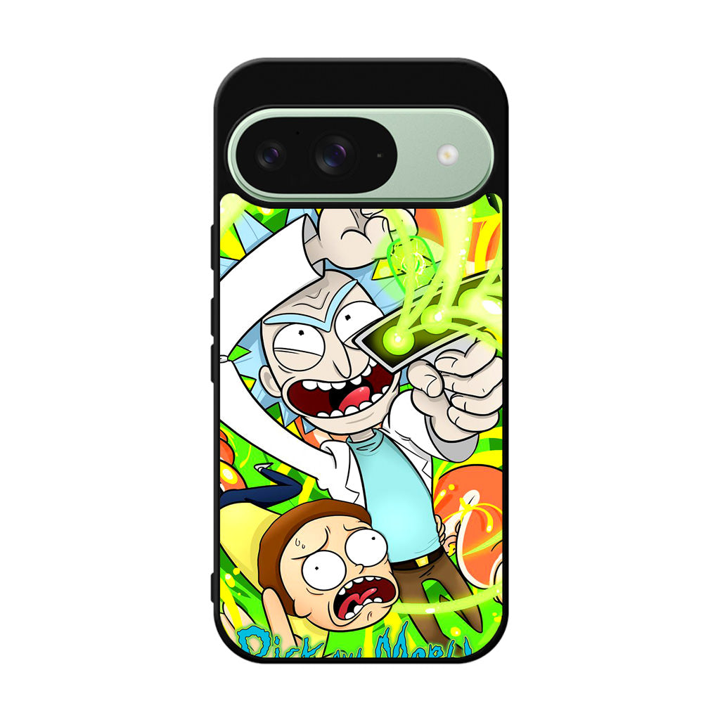 Rick And Morty Shoot Portal Gun Google Pixel 9 Case