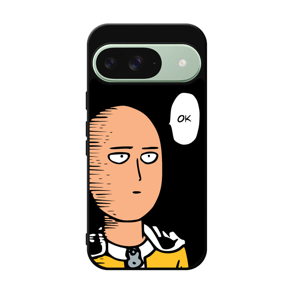 Saitama Poker Face Google Pixel 9 Case