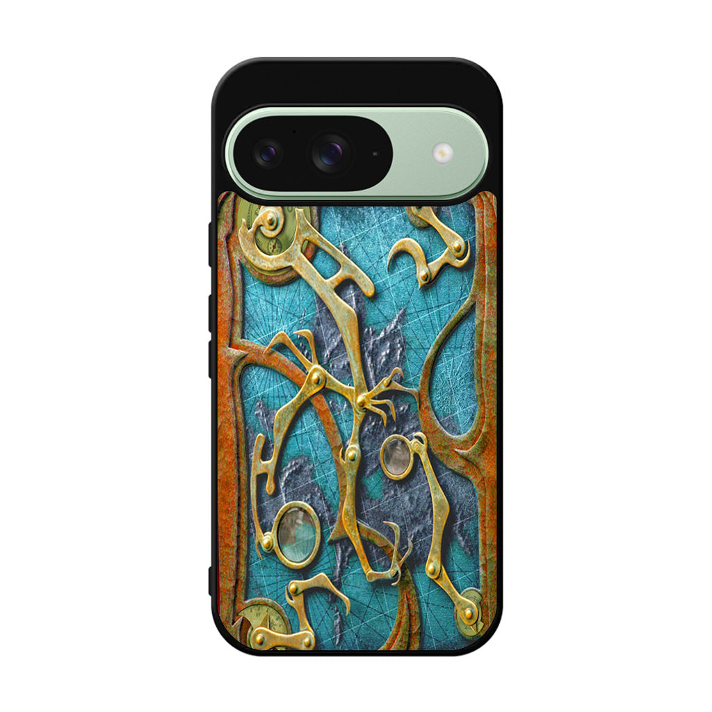 Steampunk Book Cover Google Pixel 9 Case