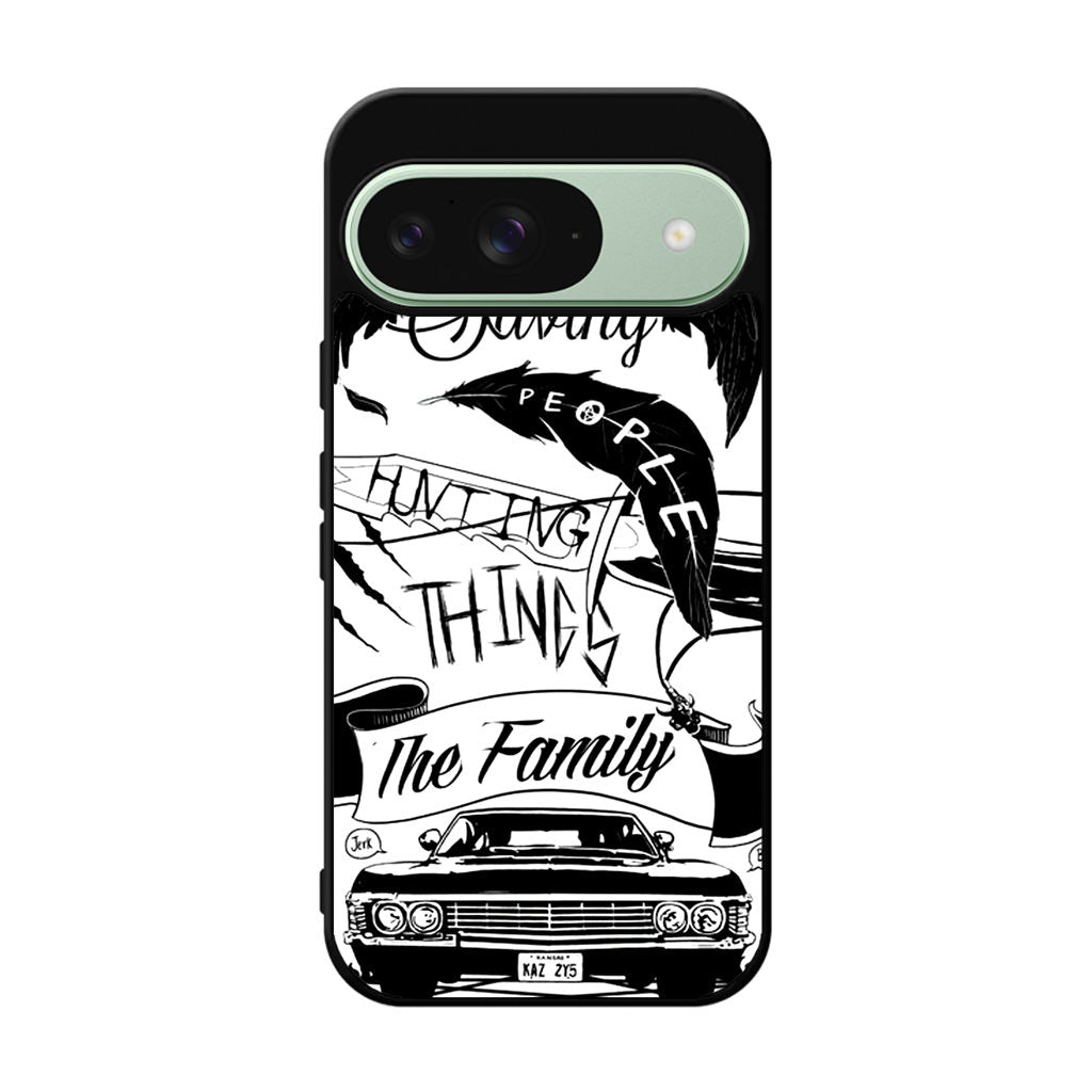 Supernatural Family Business Saving People Google Pixel 9 Case