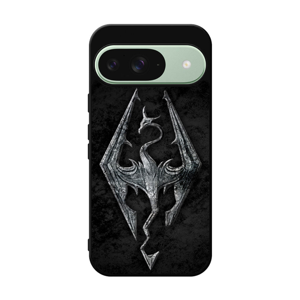 The Elder Scrolls V Skyrim Logo Google Pixel 9 Case