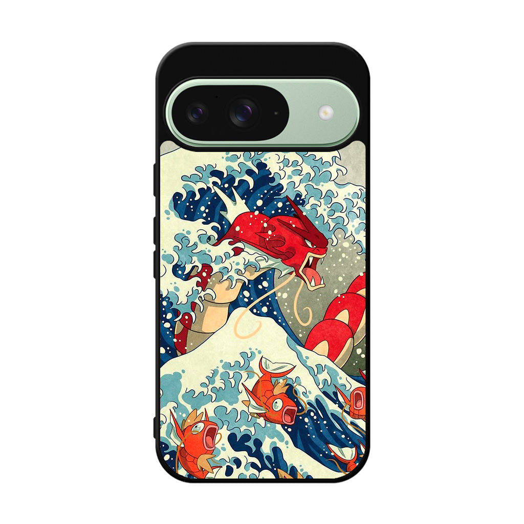 The Great Wave Of Gyarados Google Pixel 9 Case