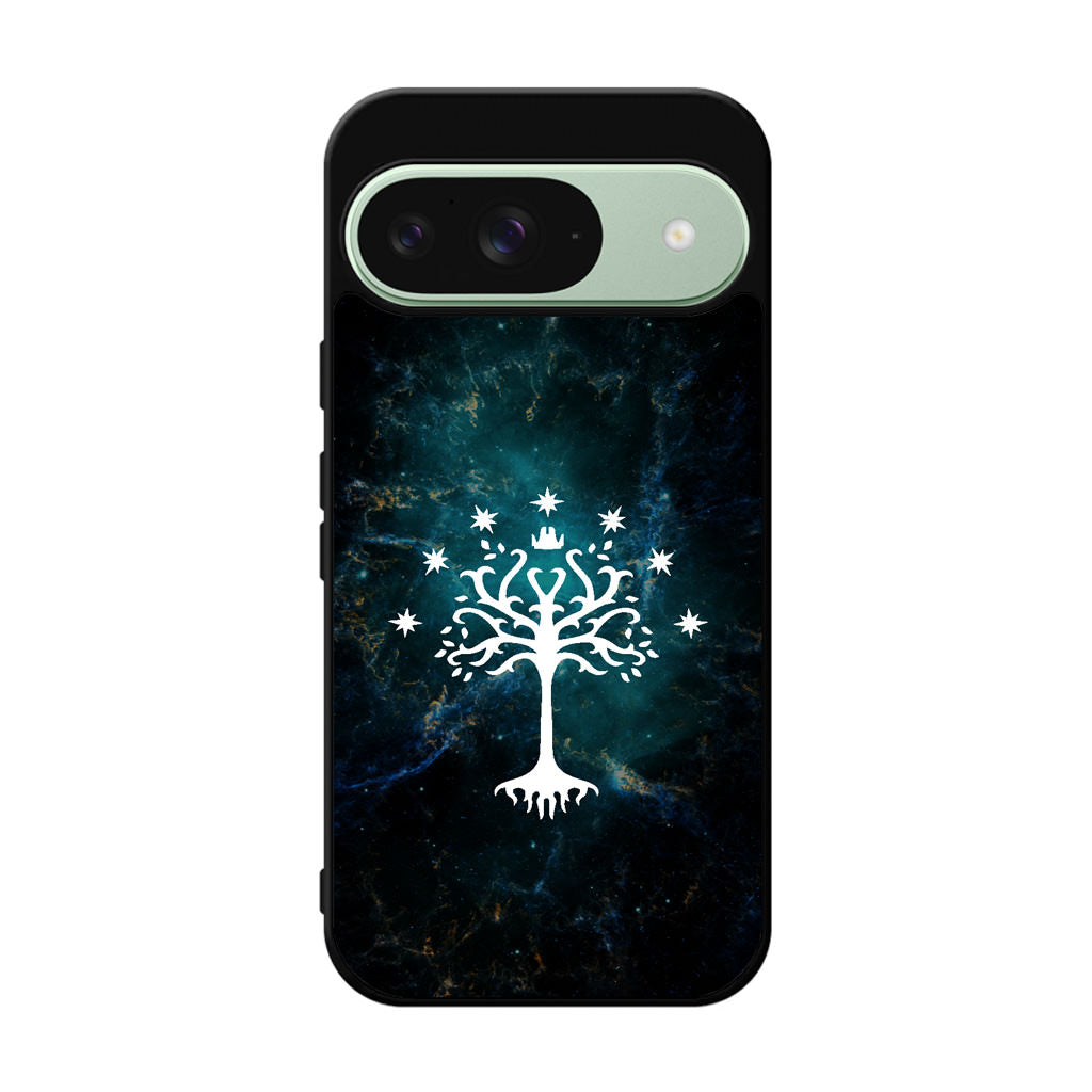 White Tree Of Gondor In Space Nebula Google Pixel 9 Case