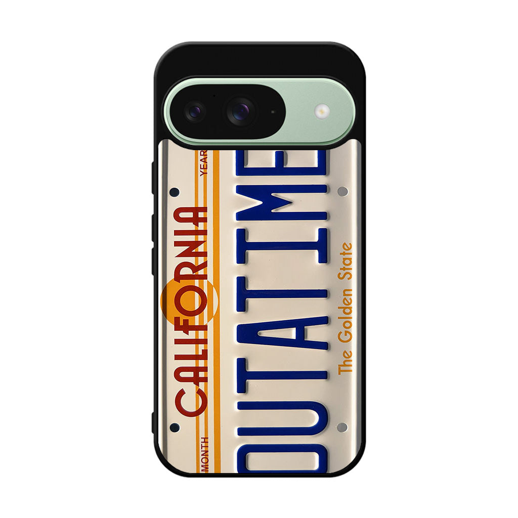 Back to the Future License Plate Outatime Google Pixel 9 Case