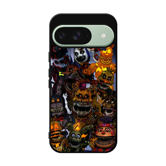 Five Nights at Freddy's Scary Characters Google Pixel 9 Case