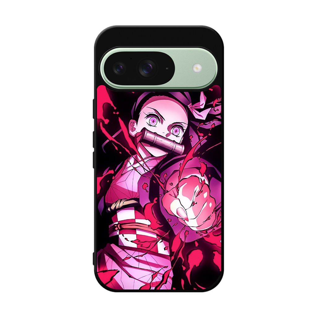 Nezuko Blood Demon Art Google Pixel 9 Case