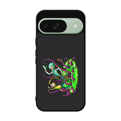 Rick And Morty Pass Through The Portal Google Pixel 9 Case