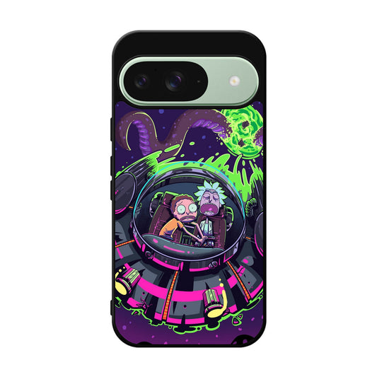 Rick And Morty Spaceship Google Pixel 9 Case