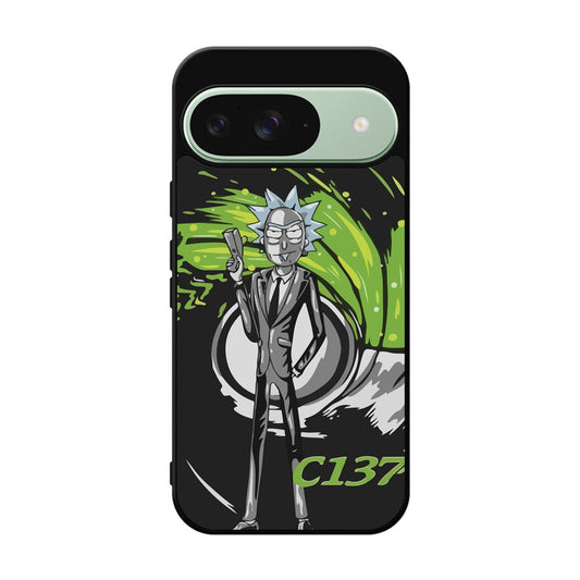 Rick Sanchez Agent C137 Google Pixel 9 Case