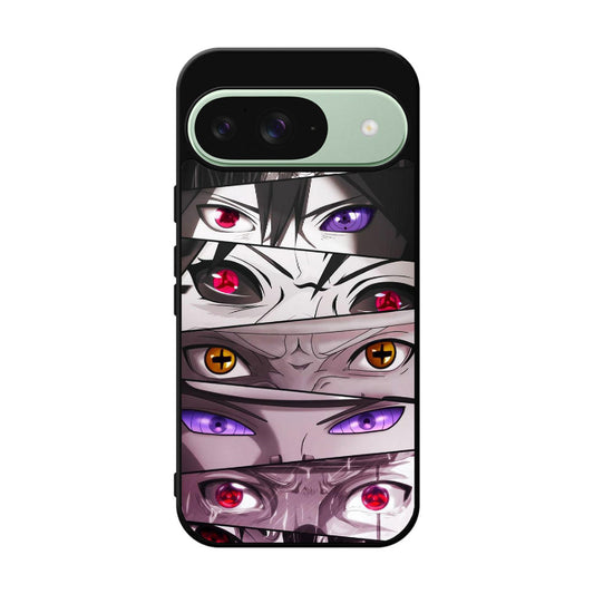 The Powerful Eyes on Naruto Google Pixel 9 Case