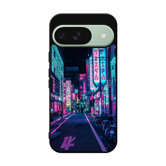 Tokyo Street Wonderful Neon Google Pixel 9 Case