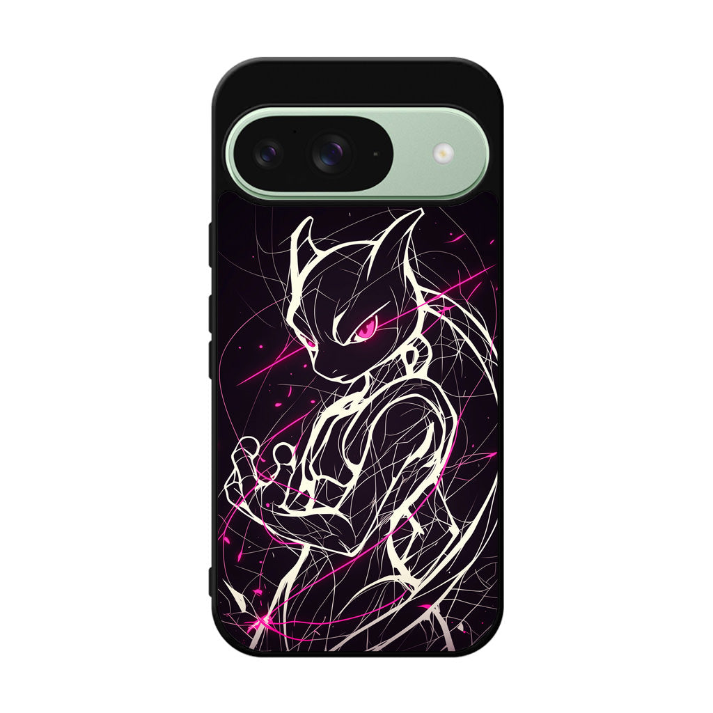 Mewtwo Cosmic Energy Google Pixel 9 Case