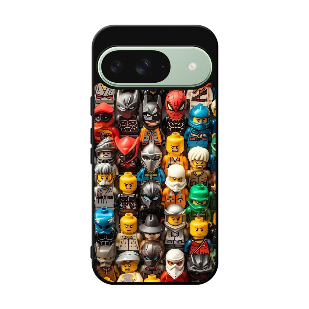 Mini Figures Heroes Assemble Google Pixel 9 Case