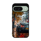 Neon Drift Autumn Streets Google Pixel 9 Case