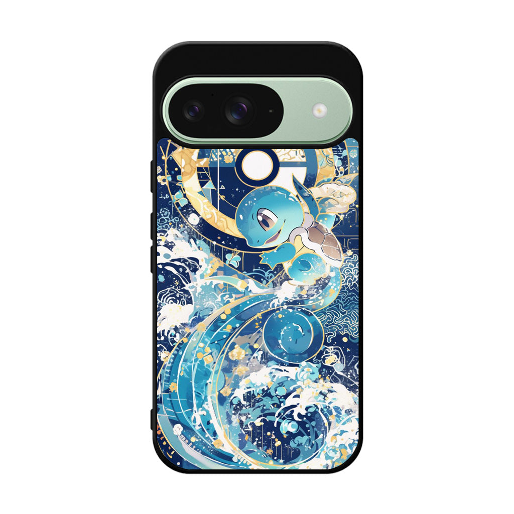 Squirtle Elemental Awakening Google Pixel 9 Case