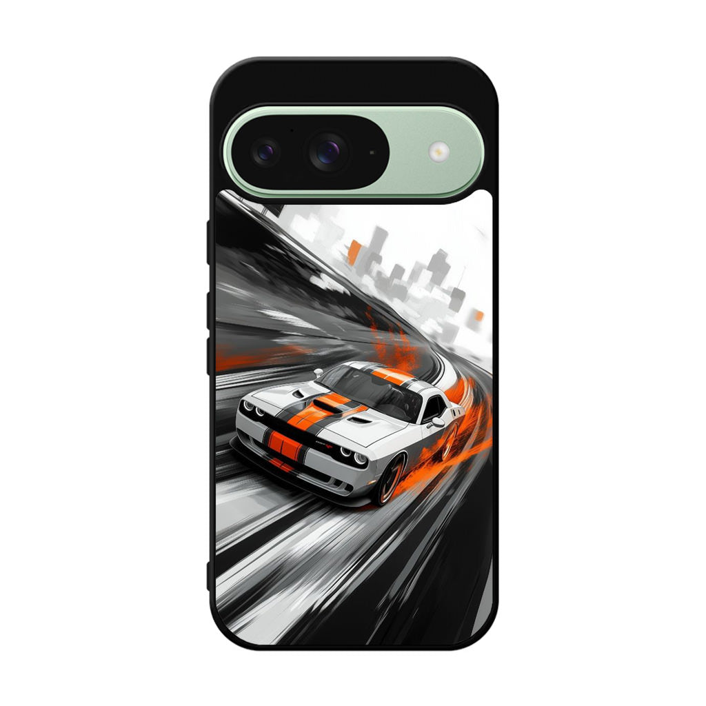 The Beast in Full Throttle Google Pixel 9 Case