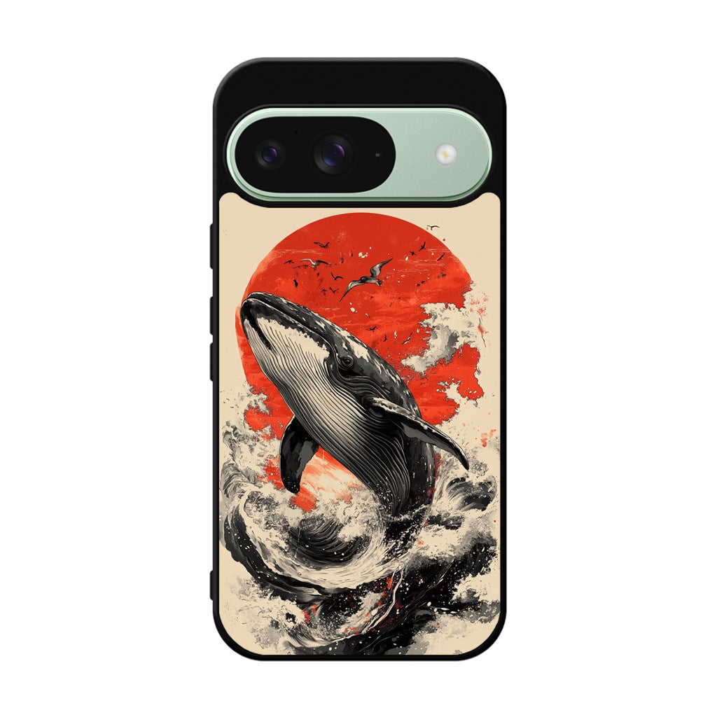 The Whale Rises Google Pixel 9 Case