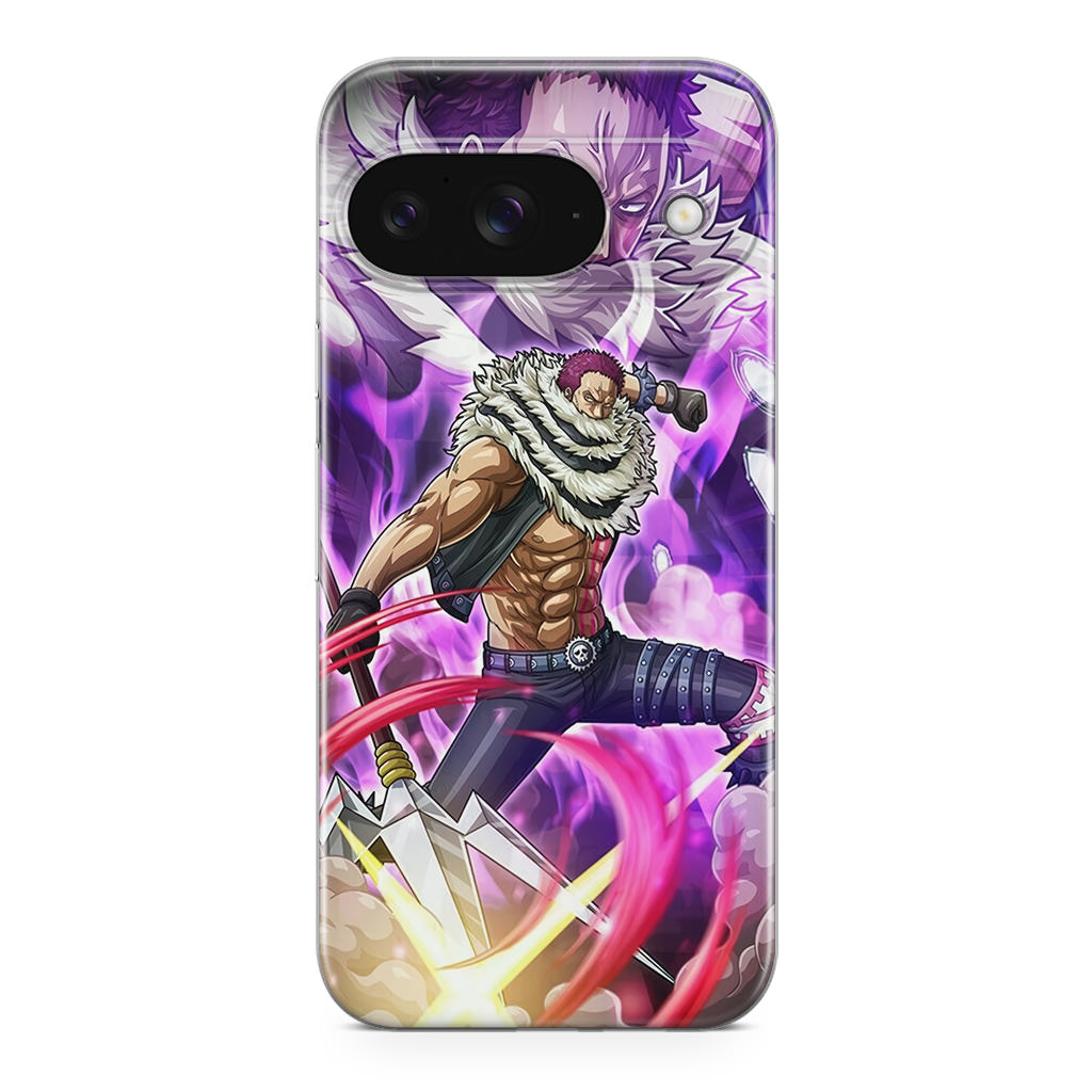 Katakuri Wielding Mogura Google Pixel 9 Case