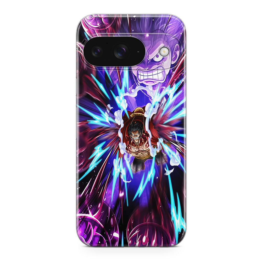 Luffy Bounce Man Gattling Gun Google Pixel 9 Case