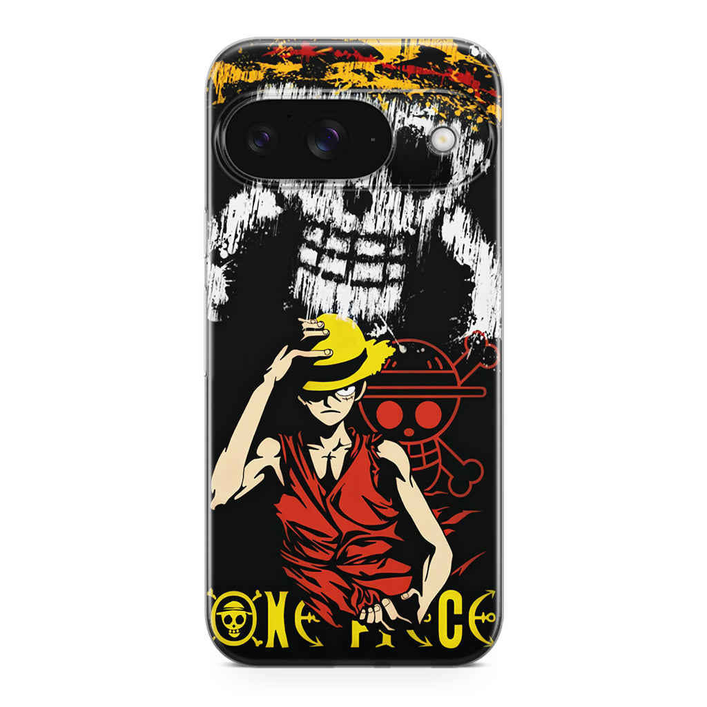 Monkey D Luffy Paint Art Google Pixel 9 Case