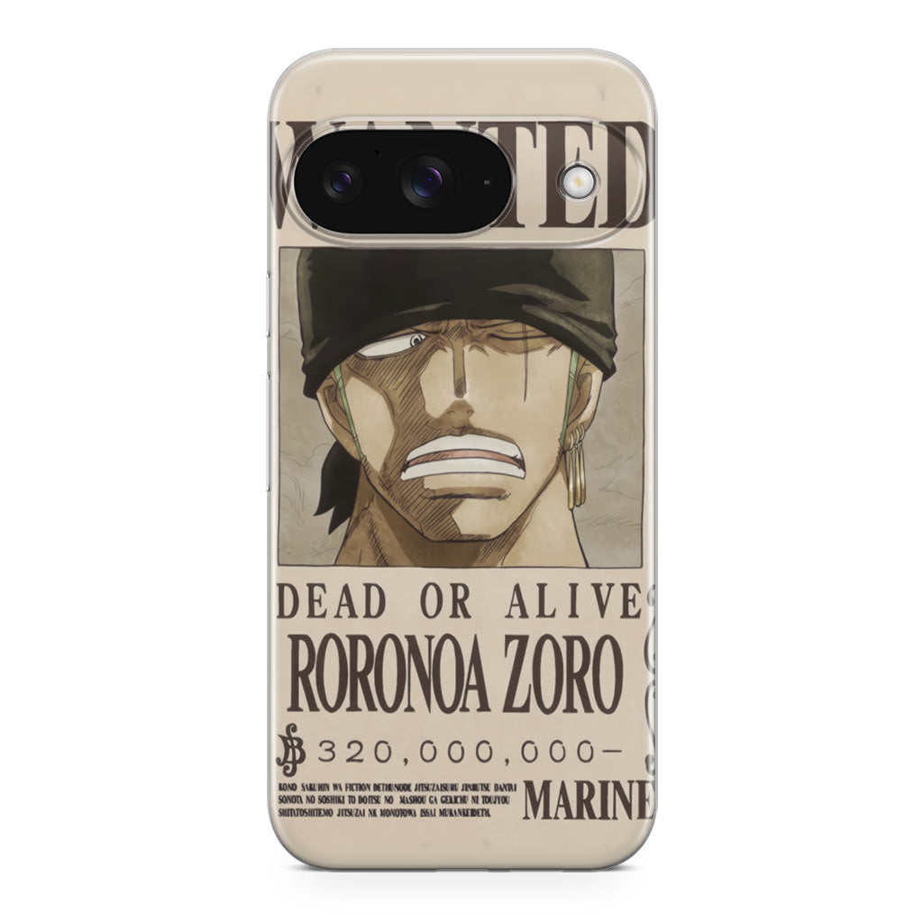 Roronoa Zoro Bounty Google Pixel 9 Case