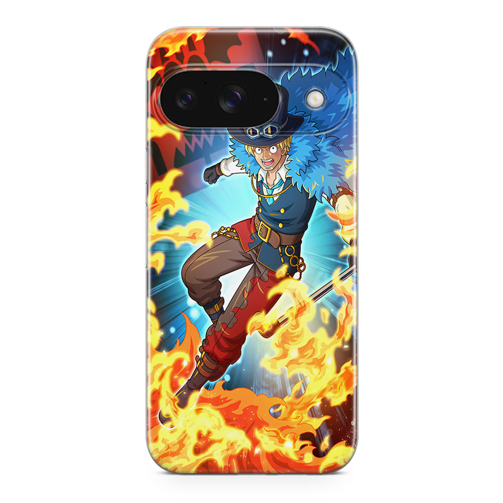 Sabo Fire Fruit Power Google Pixel 9 Case