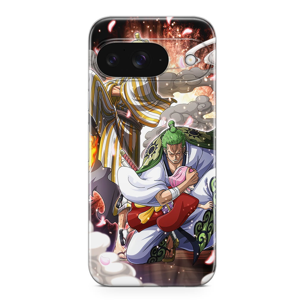 Sanji And Zoro Saving Otoko Google Pixel 9 Case