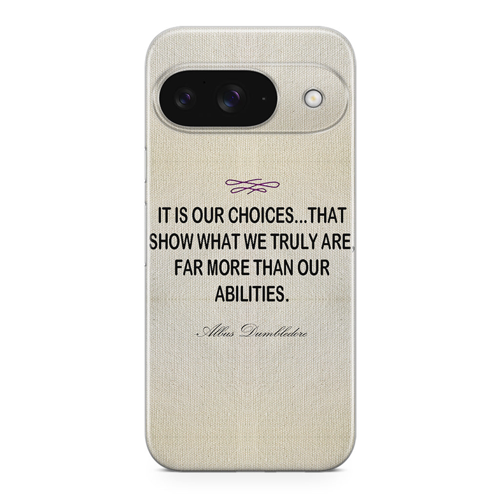 Albus Dumbledore Quote Google Pixel 9 Case