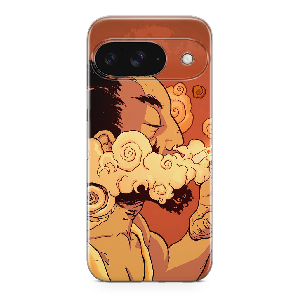 Artistic Psychedelic Smoke Google Pixel 9 Case