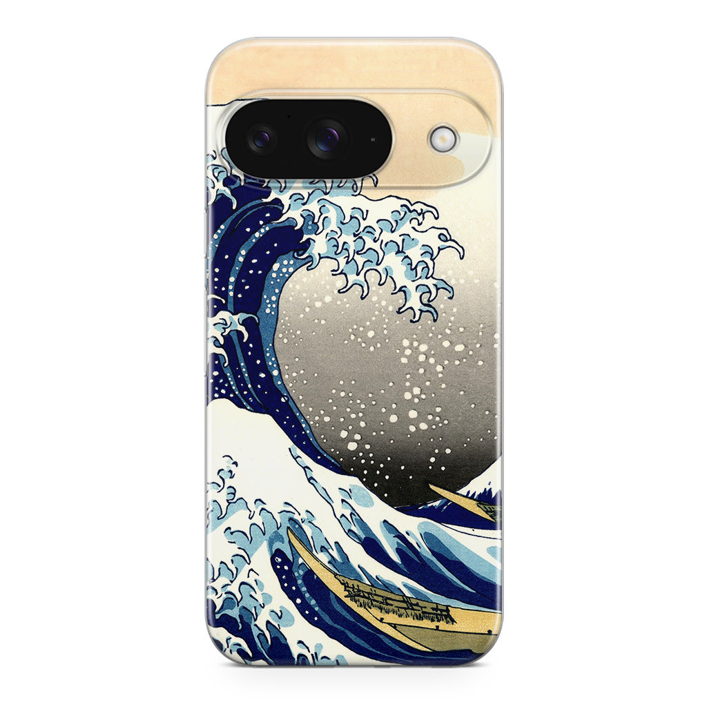 Artistic the Great Wave off Kanagawa Google Pixel 9 Case