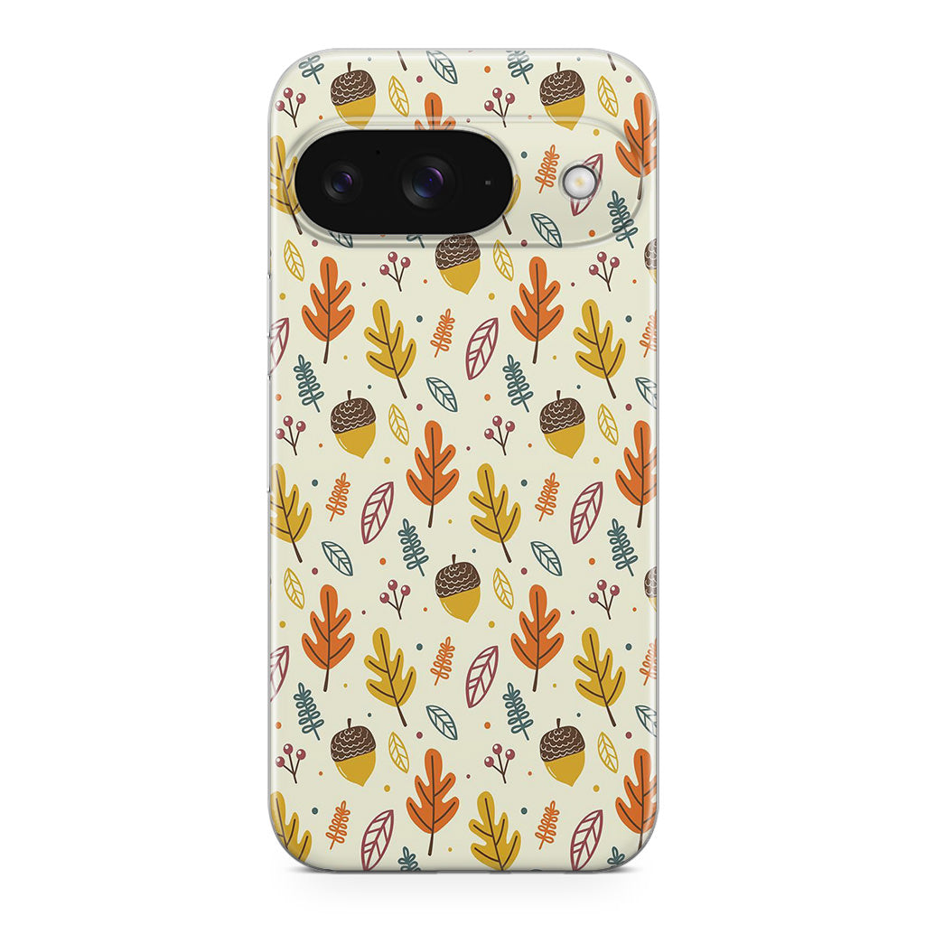 Autumn Things Pattern Google Pixel 9 Case