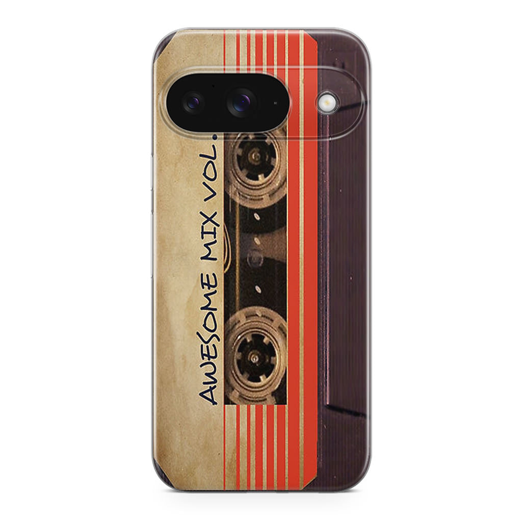 Awesome Mix Vol 1 Kassette Google Pixel 9 Hülle